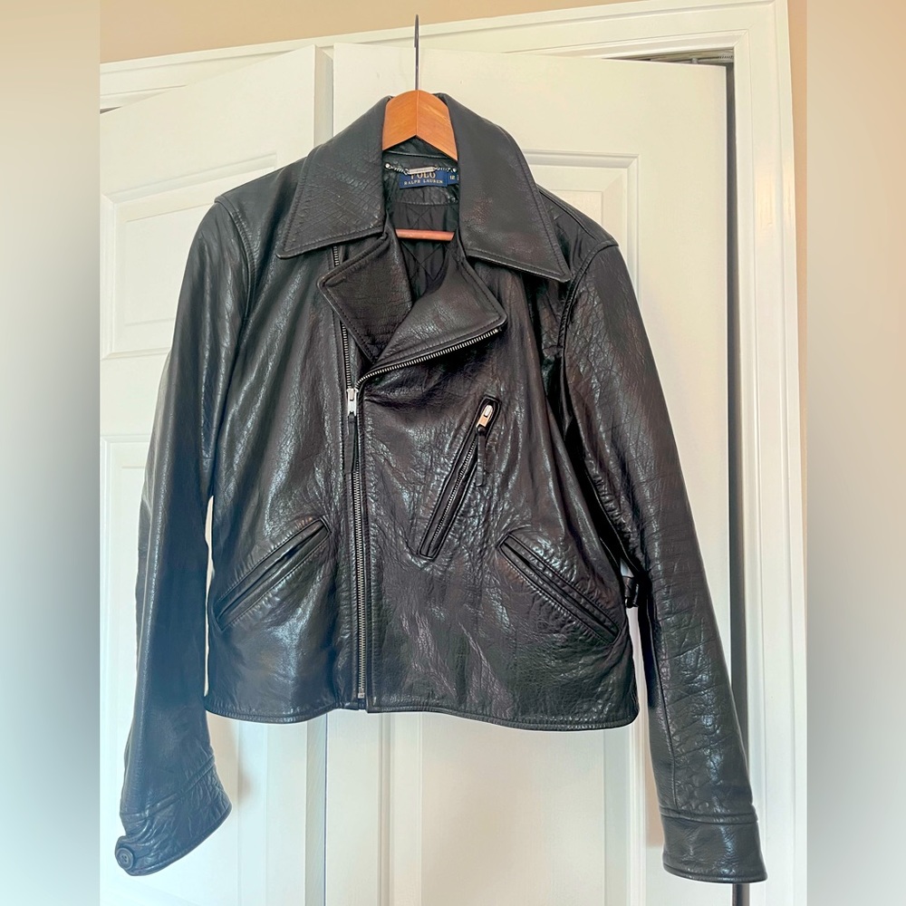 Polo Ralph Lauren Leather Moto Jacket